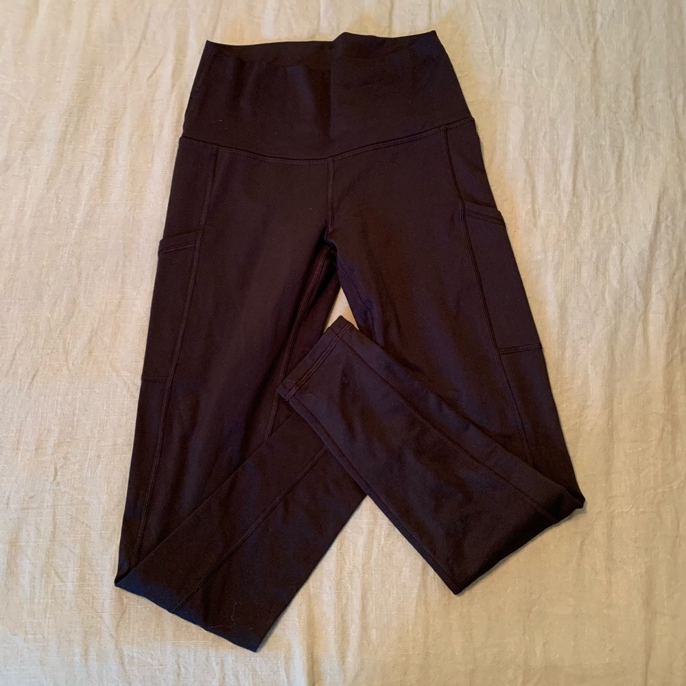 NWOT Aerie Fleece-Lined Leggings with Pockets